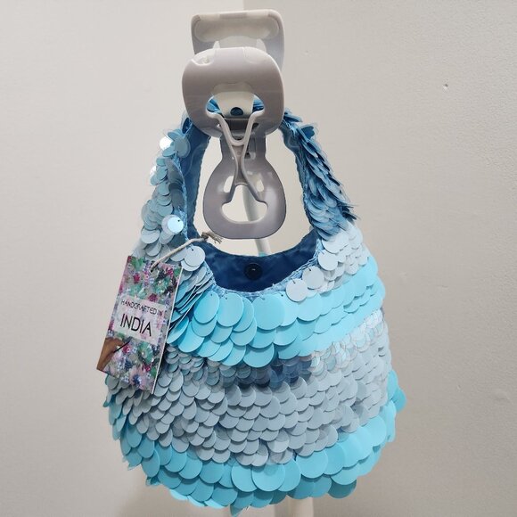 Hand crafted in India bag - Picture 4 of 6